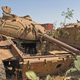 Illustration for article titled Gloomy tank graveyards hold the rusting bones of war
